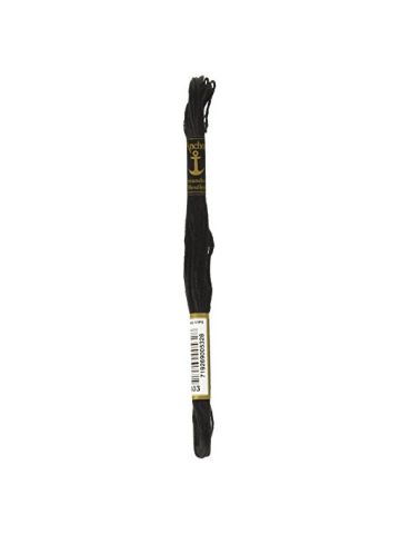 Anchor 6 Strand Embroidery Floss 8.75 Yard Black