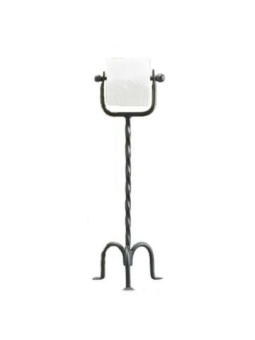Wrought Iron Toilet Tissue Stand Holder Bath Decor New