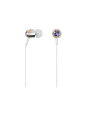 Kate Spade New York Earbuds Tanzanite Gold Silver White