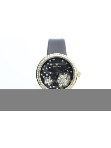 Creative Leather Women's Black Watch - 25110L-1