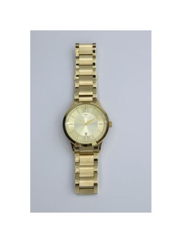 Inventor Stainless Steel Men's Gold Watch - 25116M-1