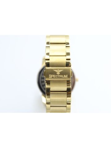 Inventor Stainless Steel Men's Gold Watch - 25119M-2