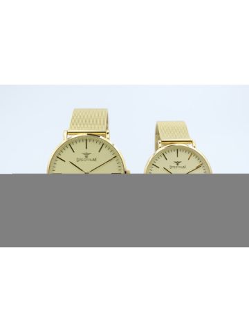 Inventor Mesh Band Women's Gold Watch - 25149L-1P