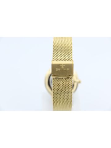 Challenger Mesh Band Women's Gold Watch - 25152L-1