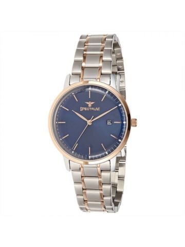 Spectrum Two Tone Rose Stainless Steel  Wrist Watch 25157L-4