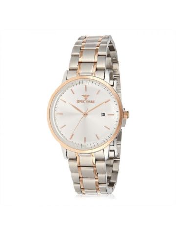 Spectrum Two Tone Rose Stainless Steel  Wrist Watch 25157L-5