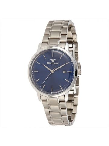 Spectrum Silver Stainless Steel  Wrist Watch 25157L-9