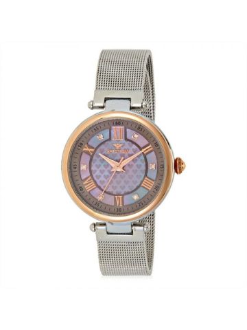 Spectrum Silver Mesh Band  Wrist Watch 25158L-6