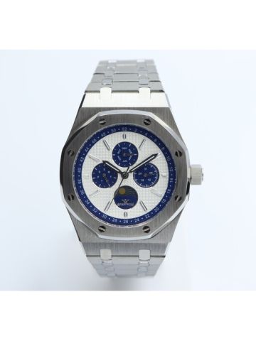 Creative Stainless Steel Men's Silver Watch - 25164M-5