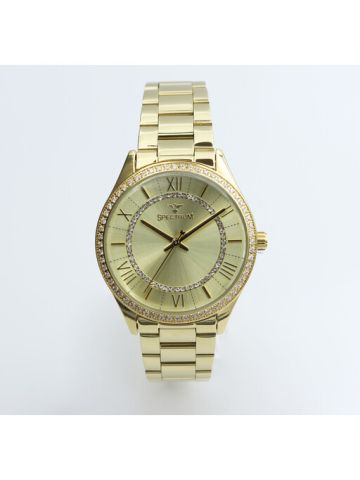 Creative Stainless Steel Women's Gold Watch - 25169L-1
