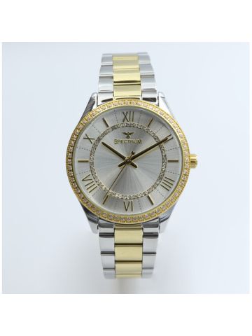 Creative Stainless Steel Women's Two Tone Watch - 25169L-3