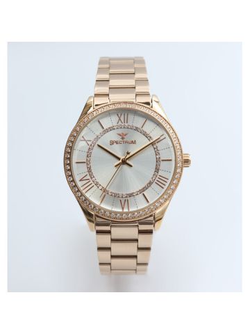Creative Stainless Steel Women's Rose Gold Watch - 25169L-7