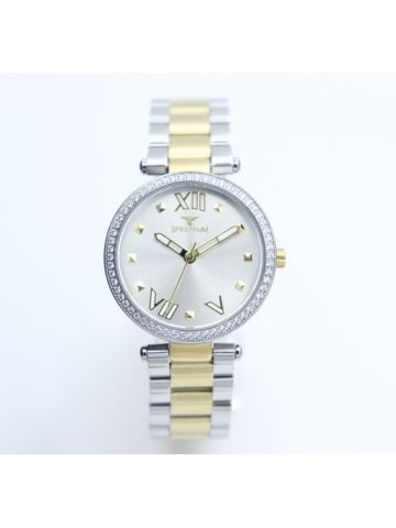 Challenger Stainless Steel WOMEN's Two Tone Watch - S25168L-3