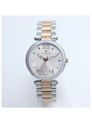 Challenger Stainless Steel WOMEN's Two Tone Rose Watch - S25171L-6