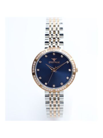 Challenger Stainless Steel WOMEN's Two Tone Rose Watch - S25168L-4