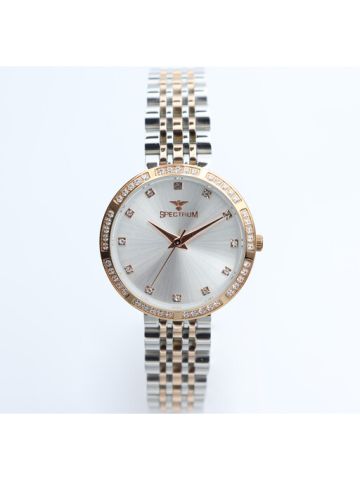 Challenger Stainless Steel WOMEN's Two Tone Rose Watch - S25168L-5