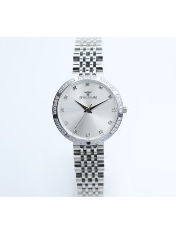 Multidimensional Stainless Steel WOMEN's Silver Watch - S25172L-9