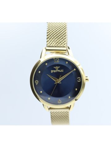 Truth seeker Mesh Band WOMEN's Gold Watch - S25176L-2