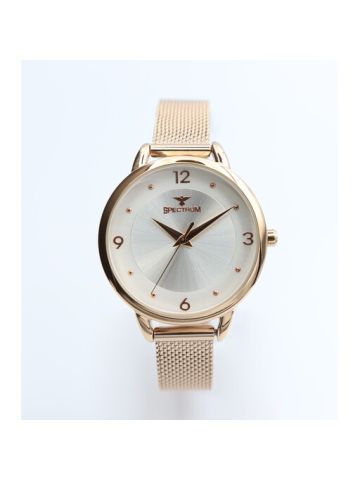 Truth seeker Mesh Band WOMEN's Rose Gold Watch - S25176L-4