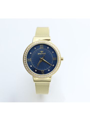 Explorer Mesh Band Women's Gold Watch - S25177L-2