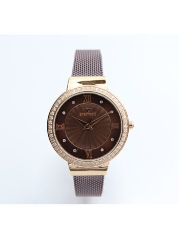 Explorer Mesh Band WOMEN's Brown Watch - S25177L-3