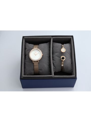 Challenger Mesh Band WOMEN's Rose Gold Watch - S25178L-4B