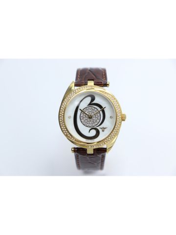 Creative Leather Women's Brown Watch - 27013L-2