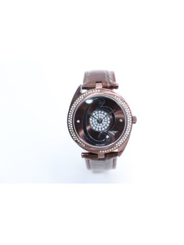 Creative Leather Women's Brown Watch - 27013L-3