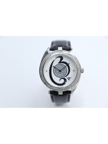 Creative Leather Women's Black Watch - 27013L-5