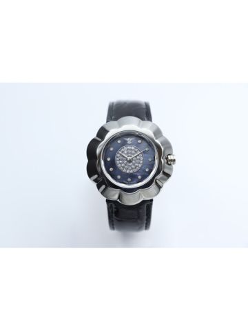 Explorer Leather Women's Black Watch - 27015 L-5