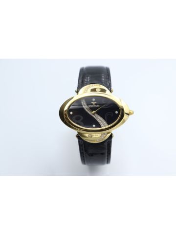 Creative Leather Women's Black Watch - 27016L-3