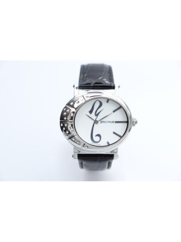 Challenger Leather Women's Black Watch - 27017L-3