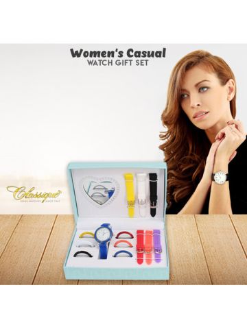 LJ Classique Women's Casual Analog Watch Gift Set LJ_1589S