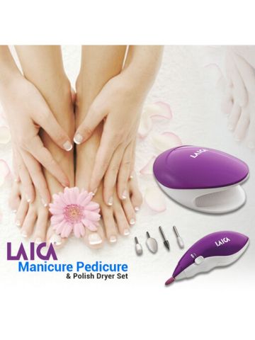 Laica Manicure Pedicure & Polish Dryer Set PC3005