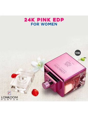 Lonkoom 24K Pink EDP For Women, 10ml