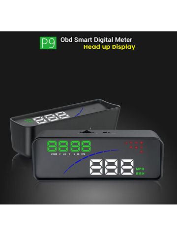 P9 Head up Display Car Styling Hud Car Obd Smart Digital Meter Auto
