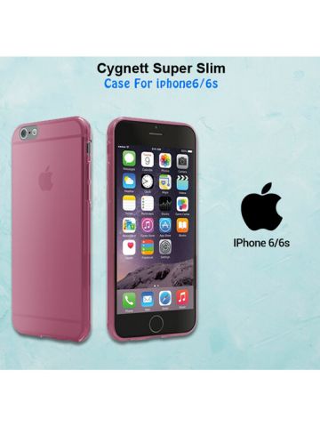 Cygnett Super Slim TPU Case Translucent Pink IPhone 6/6s