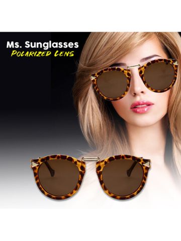 Big Box Ms. Sunglasses Arrow Sunglasses Polarized Lens