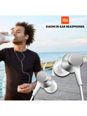 Xiaomi In Ear Headphones With Piston Silver - 362891