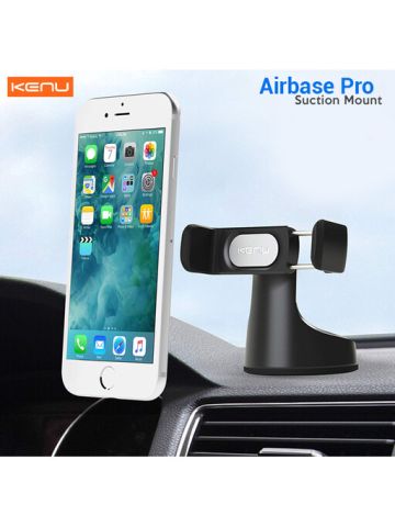 Kenu Airbase Pro Premium Suction Mount Black