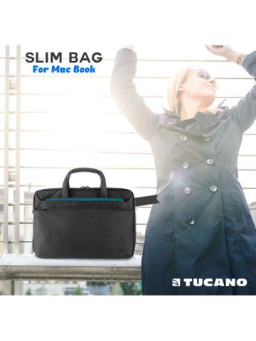 Tucano - Work Out 3 Slim Bag For Mac Book Pro 13 And Laptop 13 Black
