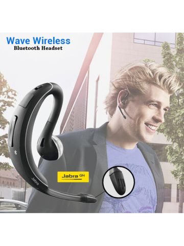 Jabra Wave Wireless Bluetooth Headset For Mobile Phones Black