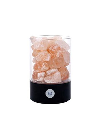 Himalayan Natural Usb Plug Crystal Rock Night Light Salt Lamp Ionic Air Purifier