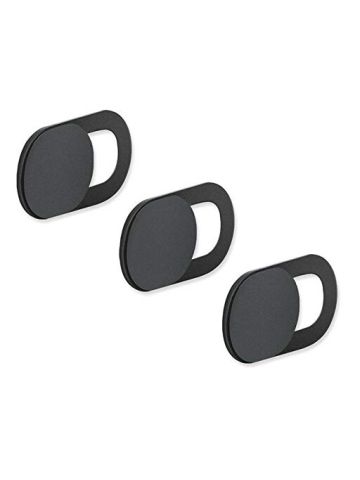 3 Pcs Webcam Cover Shutter Magnet Slider Plastic Camera Cover for Webcam iPhone Pc Laptops Mobile Smart Phone Privacy Sticker
