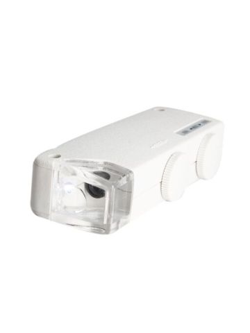 Toogoo(R) New Handheld  Led Lighted Pocket Microscope Magnifier Loupe