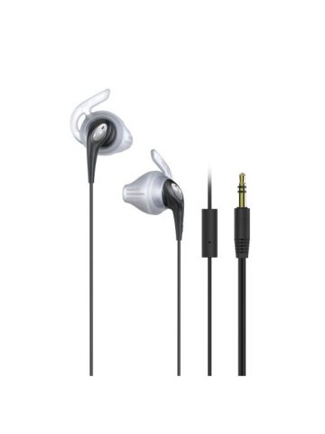FitActive Runs By ILuv - Stereo Sports Earphones (Mic & Remote) Sweat Proof For Jogging, Running, Hiking, Traveling