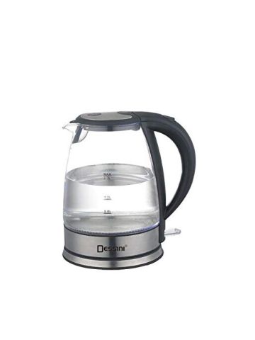 Dessini Electric kettle 2Liter Clear, Black