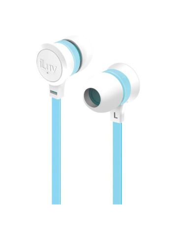 iLuv IEP336WBLN Neon Sound High-Performance Earphone