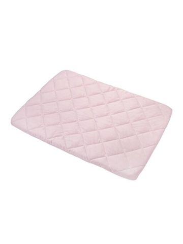 Carter's Quilted Playard Sheet, Solid Pink, One Size