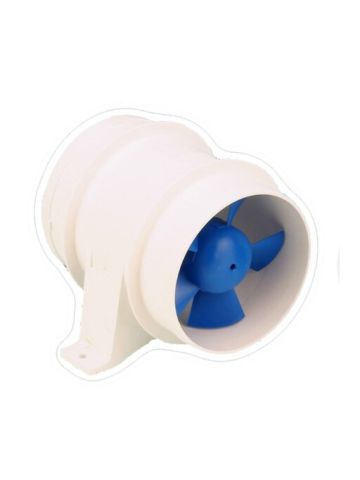 Rule 240-24V High Air Flow In-Line Blower, 4